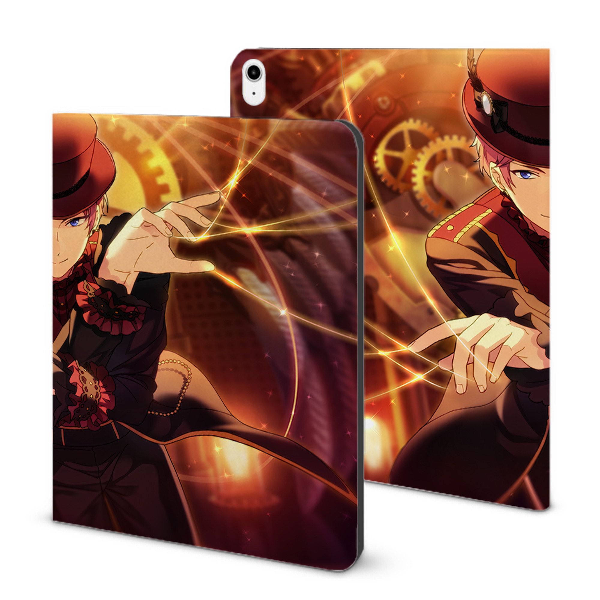 （画像用） あんさんぶるスターズ! Ensemble Stars IPadケース ペンホルダー付き ブックスタイルデザイン